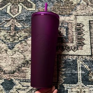 NWT Starbucks Matte Purple Tumbler